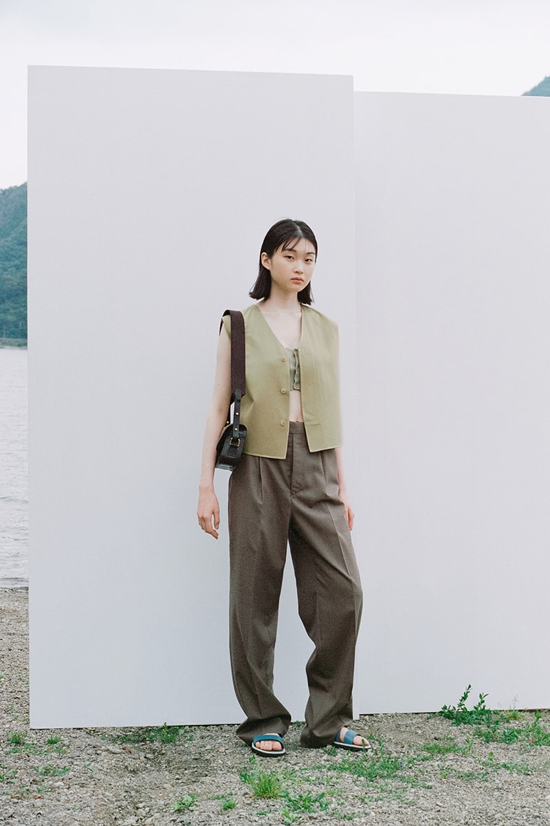 auralee spring summer 2022 ryota iwai japan tokyo lookbook collection new balance 550 2002r interview details