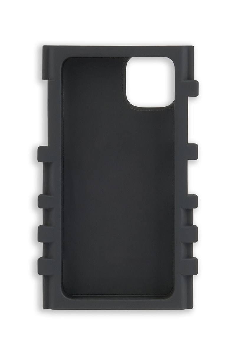 Balenciaga Apple iPhone 12 Pro Toolbox Phone Case Matte Black Recycled Plastic Screw Closure Technical Accessories Demna Gvasalia 