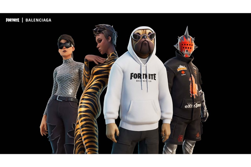 Balenciaga Dresses Up Fortnite Characters With Luxe Skins