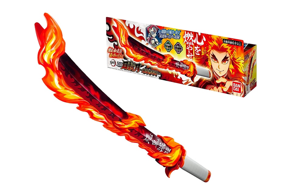 Bandai Demon Slayer Dx Senjuro Rengoku Sword Hypebeast Bandai Demon Slayer Dx Senjuro Rengoku Sword Hypebeast