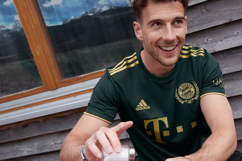 Bayern Munich Oktoberfest Jersey by Adidas Football 2021/22 green gold kit release information