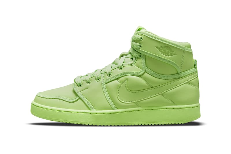 Billie Eilish air michael jordan brand 1 ko volt green DN2857 330 official release date info photos price store list buying guide