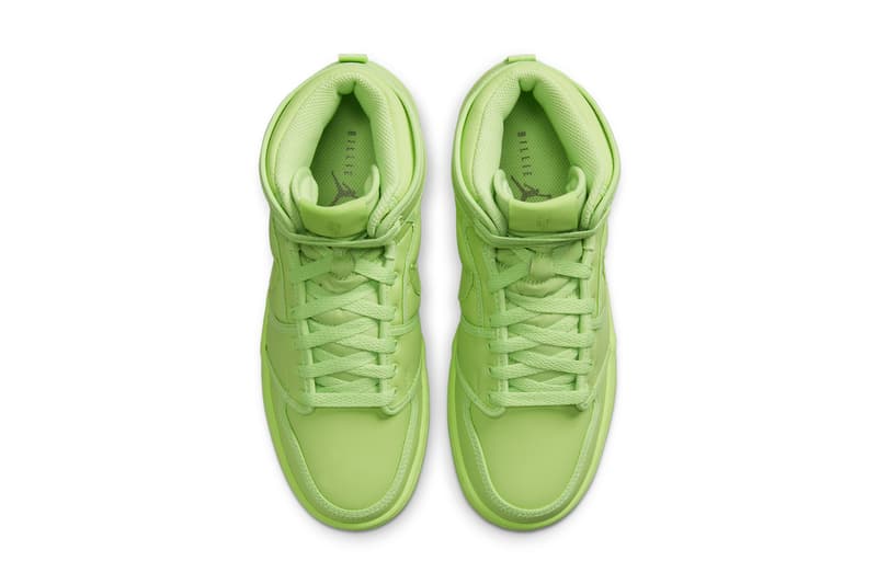 Billie Eilish air michael jordan brand 1 ko volt green DN2857 330 official release date info photos price store list buying guide