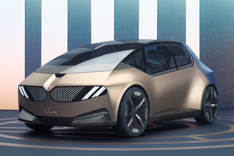 BMW i Vision Circular Sustainable Concept Car Electric Vehicles EV 2040 IAA Mobility 2021 Renewable Recycled Materials 