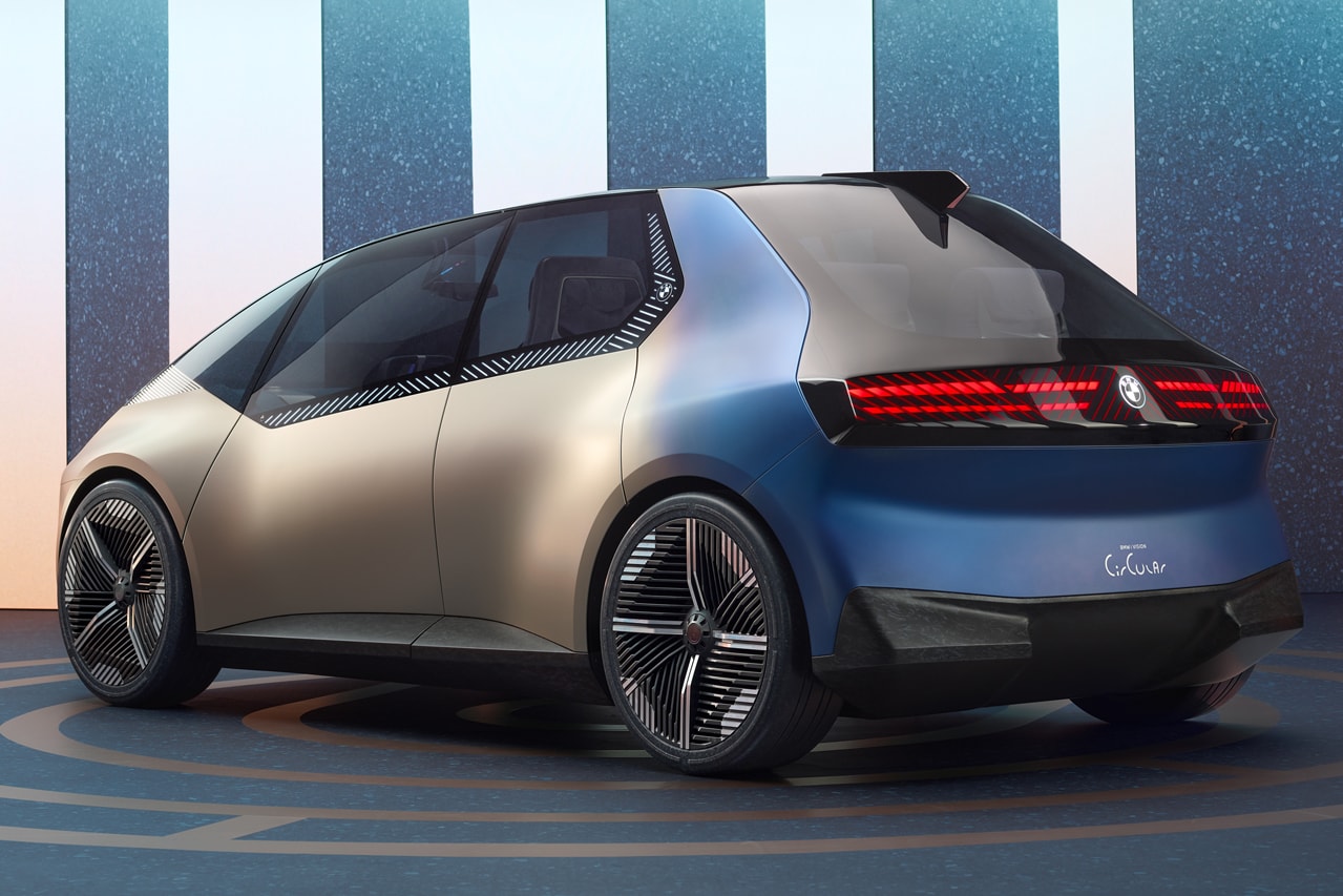 BMW i Vision Circular Sustainable Concept Car Electric Vehicles EV 2040 IAA Mobility 2021 Renewable Recycled Materials 