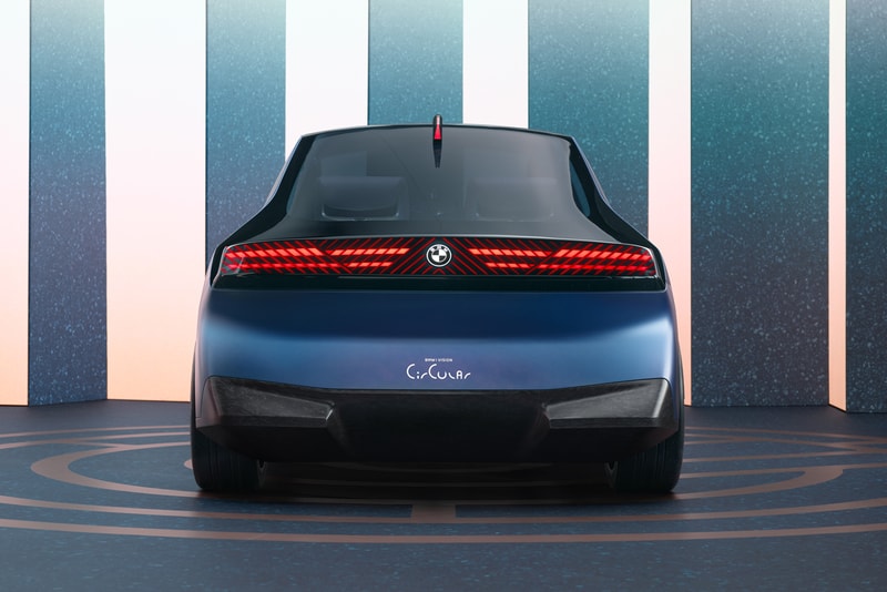 BMW i Vision Circular Sustainable Concept Car Electric Vehicles EV 2040 IAA Mobility 2021 Renewable Recycled Materials 