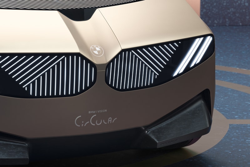 BMW i Vision Circular Sustainable Concept Car Electric Vehicles EV 2040 IAA Mobility 2021 Renewable Recycled Materials 