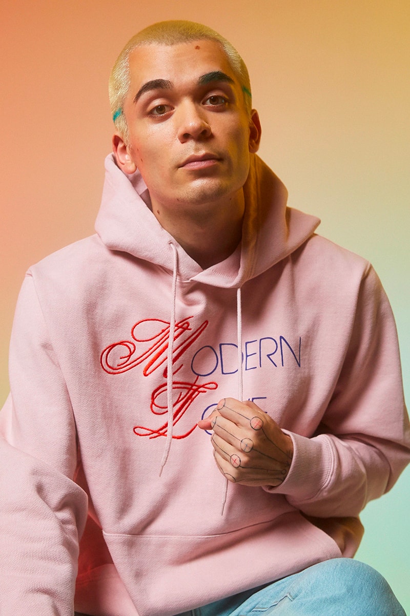 BoTT Reveals Playful and Dreamy Pieces for FW21 t shirt sweatsuit varsity inspired plaid shirt baby pink hoodie world piece shirt jacket nipper hmw bullet hoe denim jeans psychedelic patterns fashion japan lookbook 