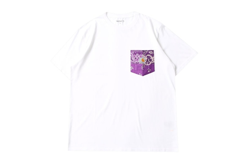 MIYAGIHIDETAKA x Carhartt WIP бандана Collab Japan модные футболки рубашки черный, белый, зеленый, синий, пастельно-серый