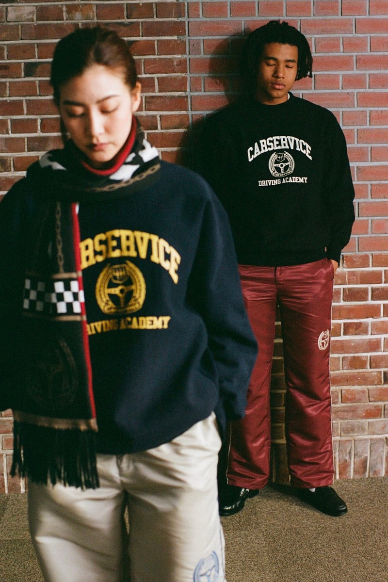CarService Reveals Corduroy-Heavy FW21 Capsule automotive inspired outwear japanese label kei hashimoto youthquake cozy driving academy suit-collar jackets hot wheels sweaters shirts tracksuits release info