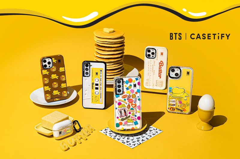 CASETiFY x BTS "Butter" Accessories Collection iPhone cases release info