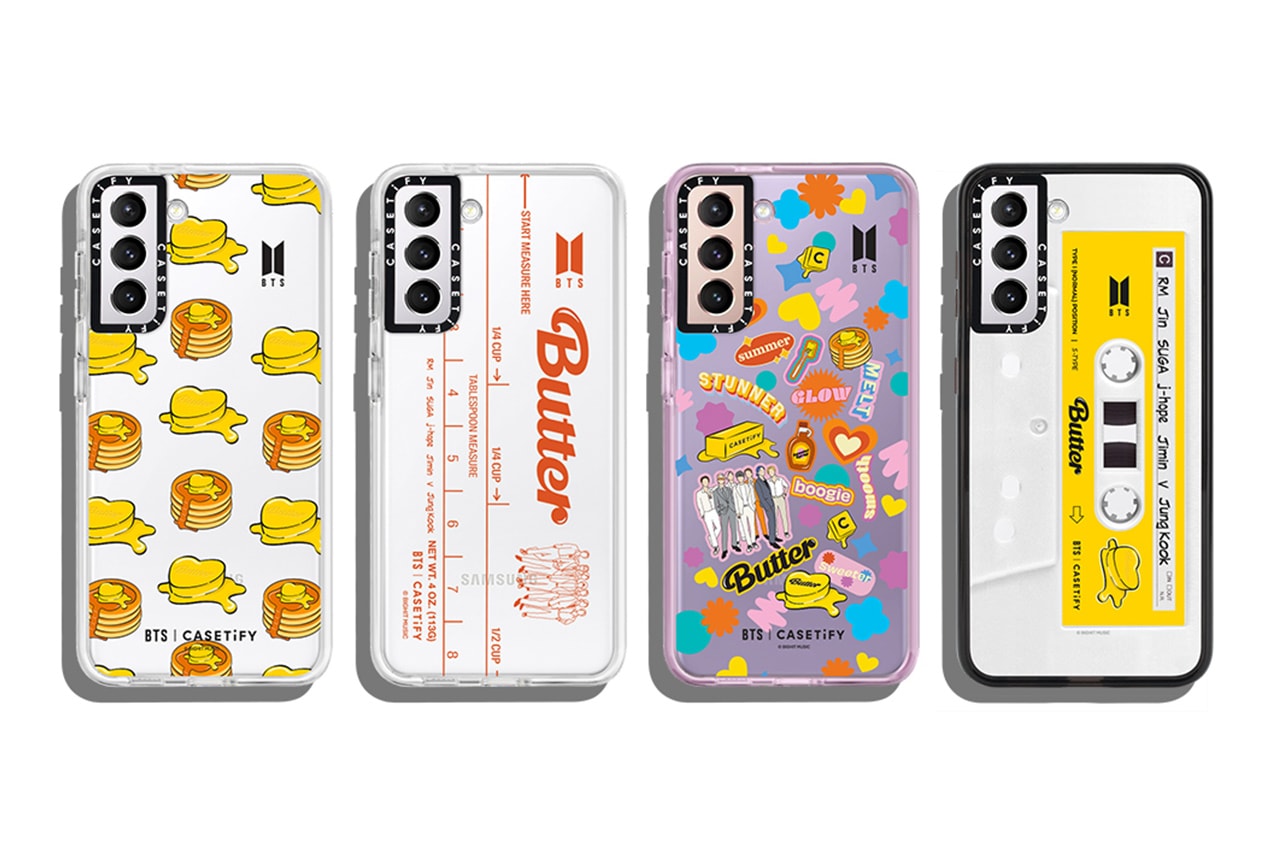CASETiFY x BTS "Butter" Accessories Collection iPhone cases release info