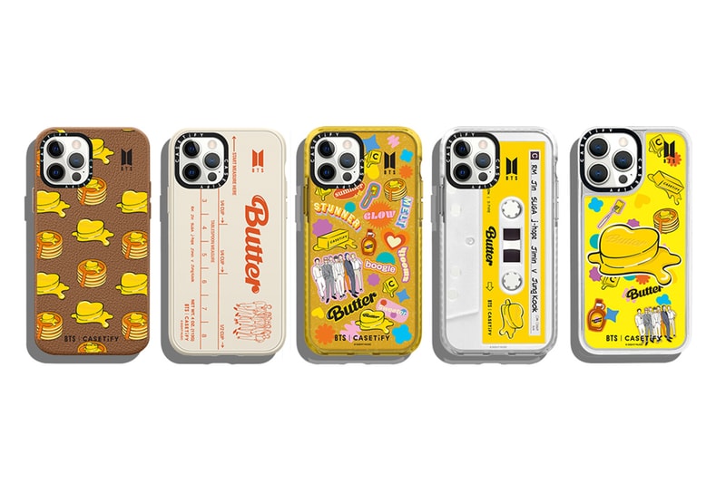 CASETiFY x BTS "Butter" Accessories Collection iPhone cases release info