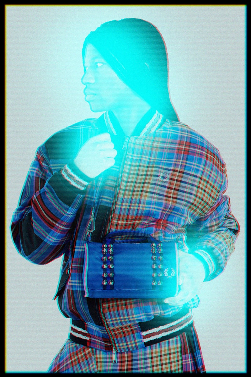 Charles Jeffrey LOVERBOY x Fred Perry Capsule Collection Release Information Emerging British London Designer Queer Nightlife LGBTQIA+ Heritage Tartan Polo Shirts Bags Duffle Socks Aran Knit Jumpers Cardigans