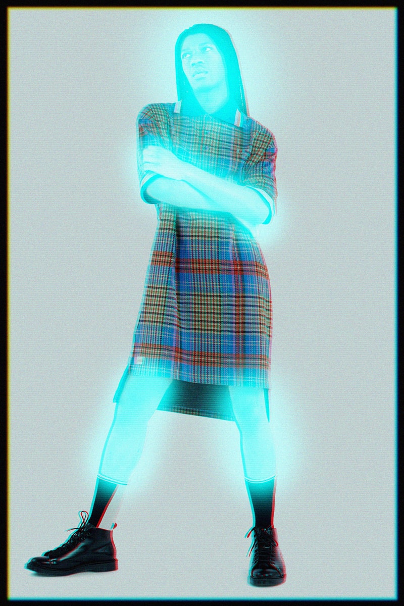 Charles Jeffrey LOVERBOY x Fred Perry Capsule Collection Release Information Emerging British London Designer Queer Nightlife LGBTQIA+ Heritage Tartan Polo Shirts Bags Duffle Socks Aran Knit Jumpers Cardigans