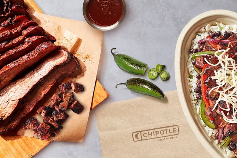 chipotle fast food mexican smoked brisket meat beef limited time menu offer burritos tacos