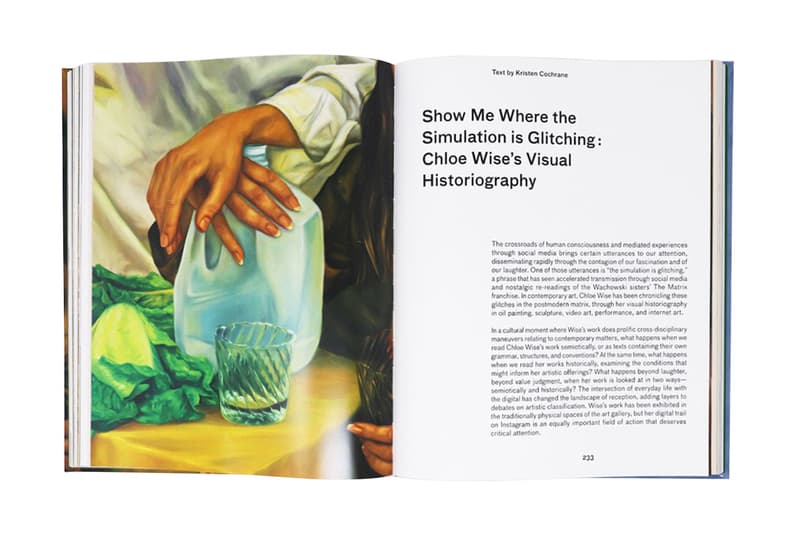 Chloe Wise "Second Nature" Art Book Almine Rech