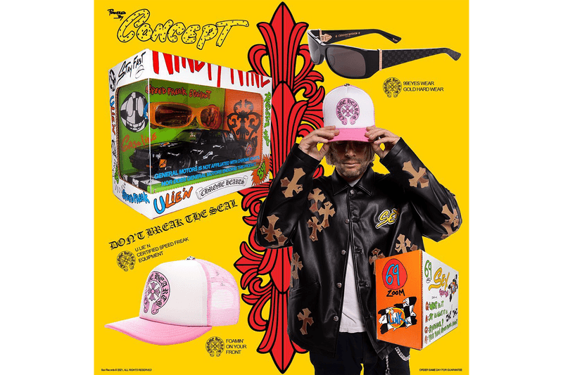 Chrome Hearts sex records New York Fashion Week Pop up Bethune Street Stark Matt DiGiacomo NYFW New York silver cross leather 99 EYES 