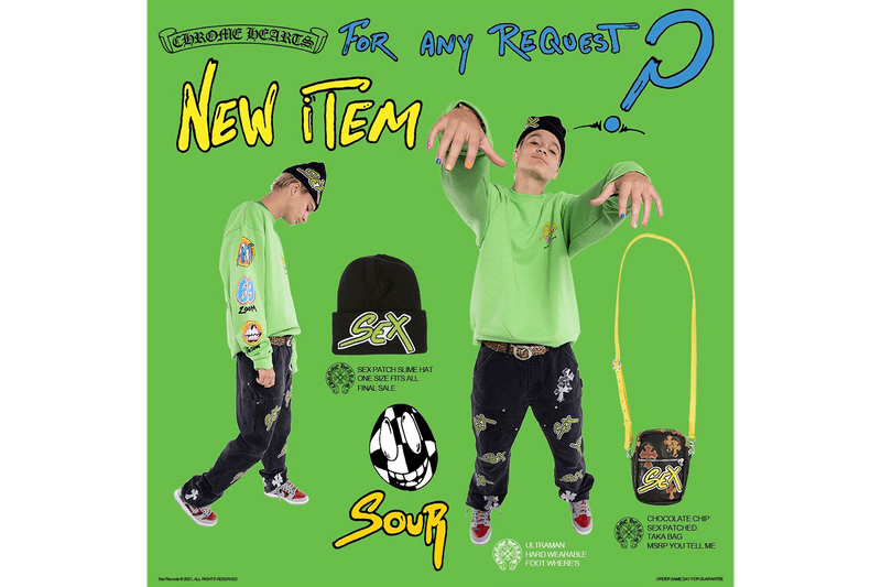 Chrome Hearts sex records New York Fashion Week Pop up Bethune Street Stark Matt DiGiacomo NYFW New York silver cross leather 99 EYES 