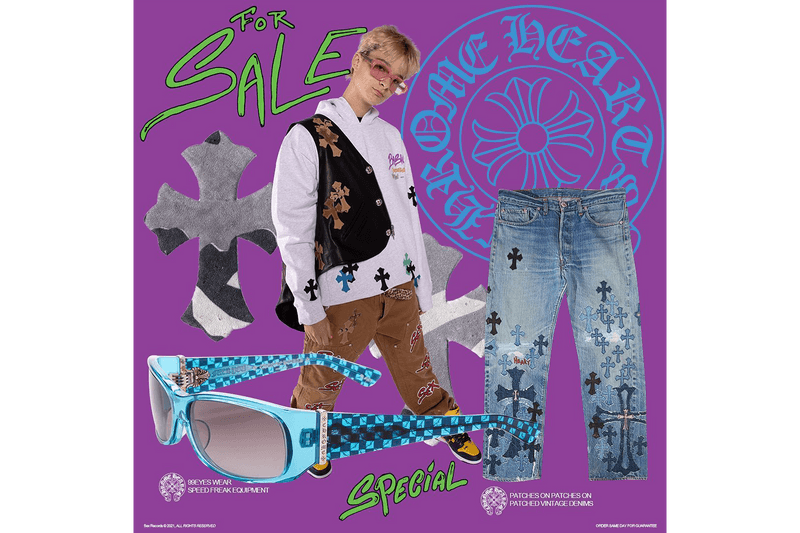 Chrome Hearts sex records New York Fashion Week Pop up Bethune Street Stark Matt DiGiacomo NYFW New York silver cross leather 99 EYES 