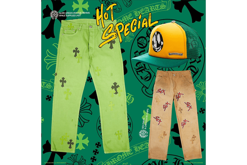 Chrome Hearts sex records New York Fashion Week Pop up Bethune Street Stark Matt DiGiacomo NYFW New York silver cross leather 99 EYES 