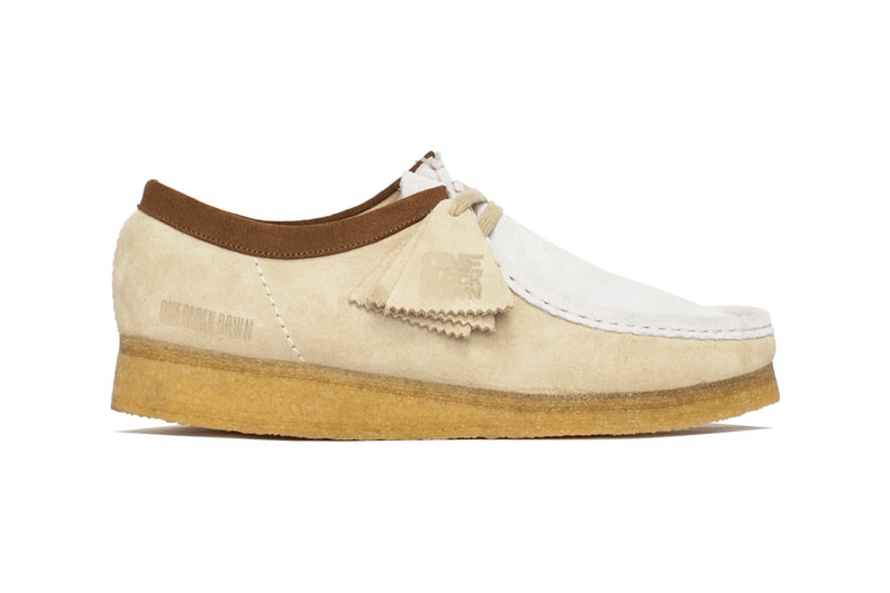 Clarks Originals x ONE BLOCK DOWN Wallabees Info dawn dusk hang tags release 
