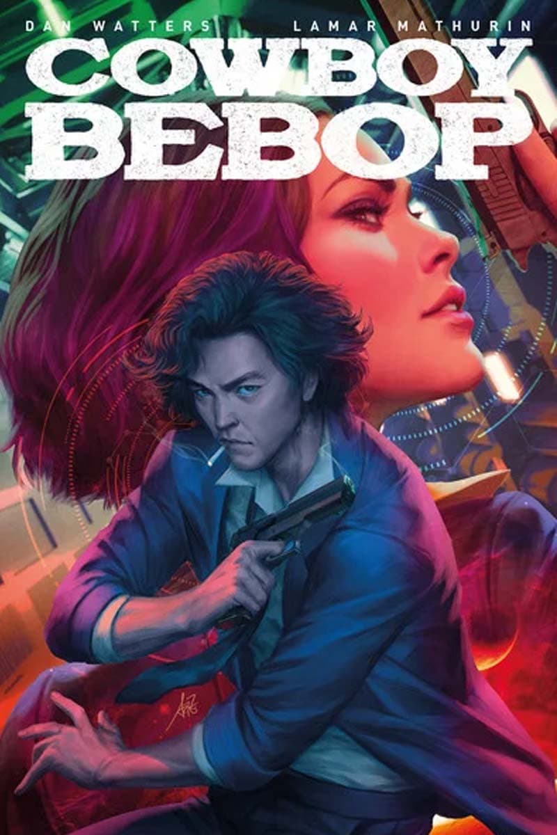 cowboy bebop john cho netflix sunrise titan comics adaptation live action first issue variant covers 