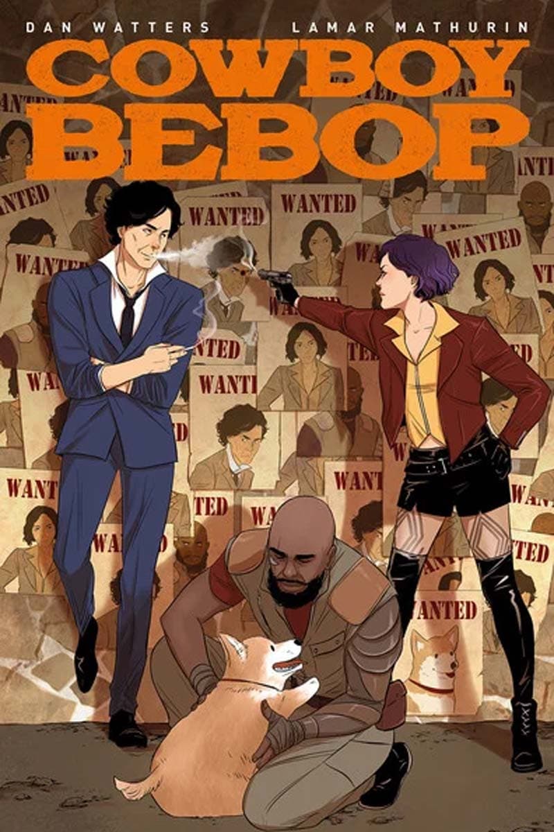 cowboy bebop john cho netflix sunrise titan comics adaptation live action first issue variant covers 