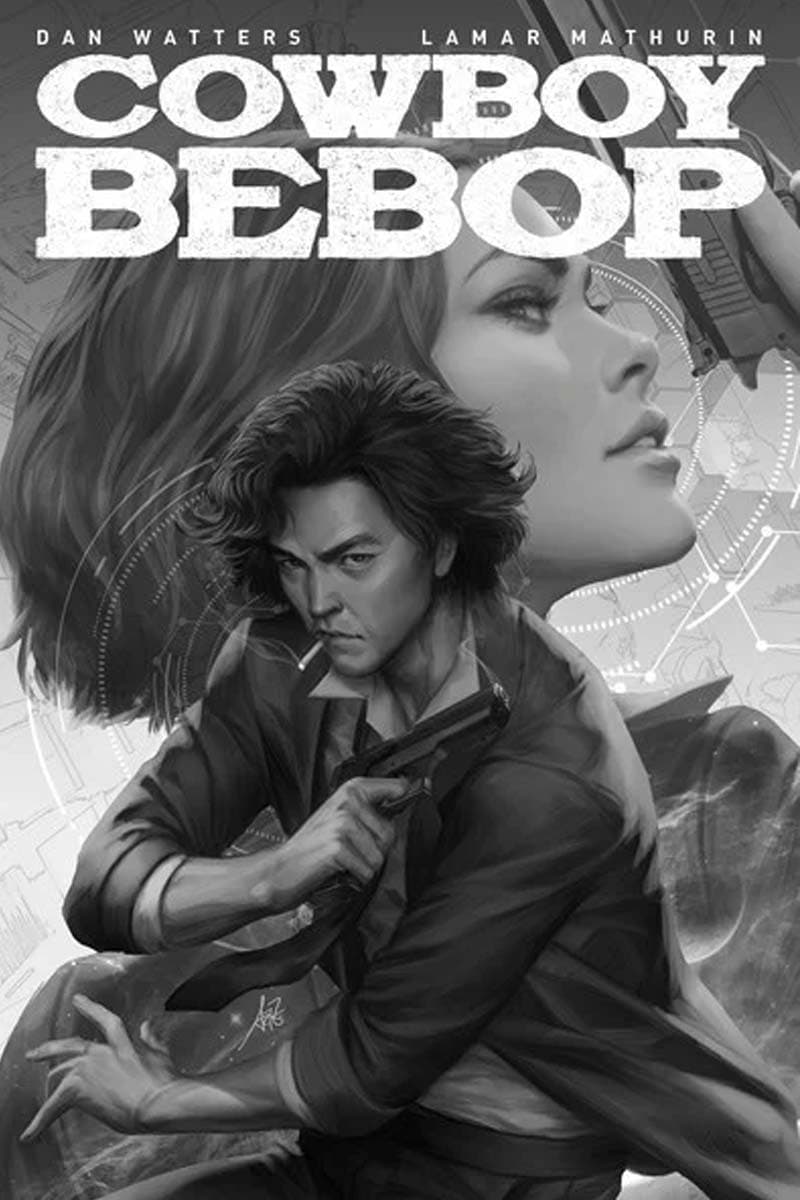 cowboy bebop john cho netflix sunrise titan comics adaptation live action first issue variant covers 