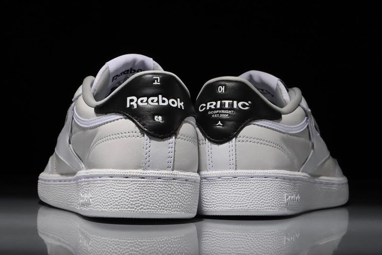 CRITIC and Reebok Wrap the Club C 85 in GORE-TEX INFINIUM