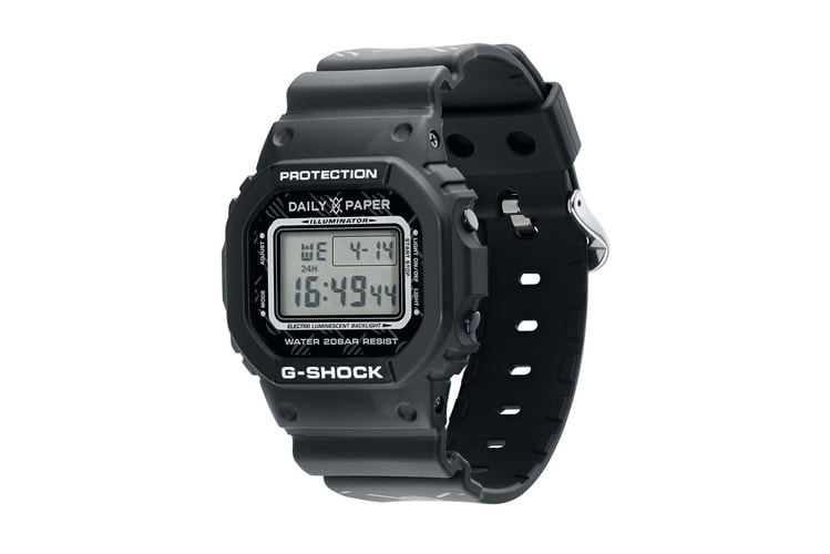 Daily Paper Works With G-SHOCK On First Watch Collaboration