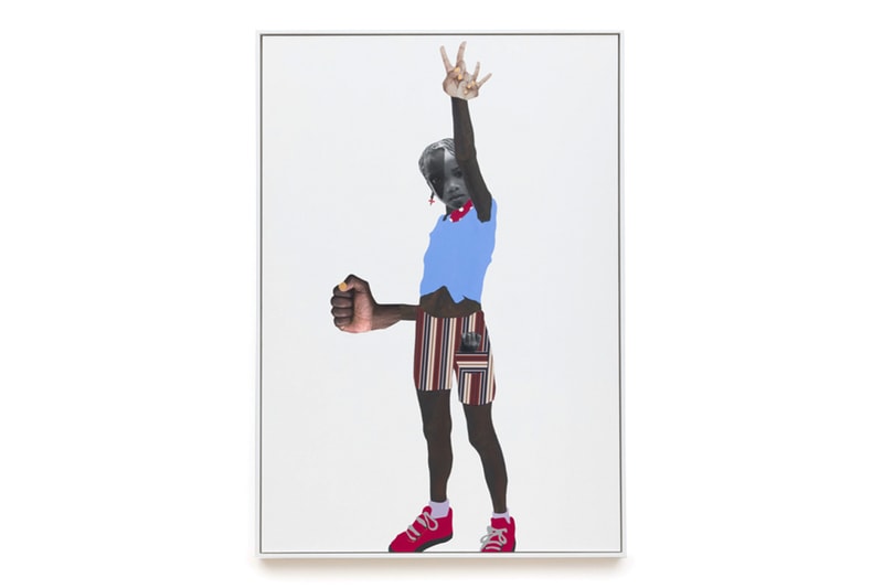 Deborah Roberts "O' Say Can't You See" Vielmetter LA