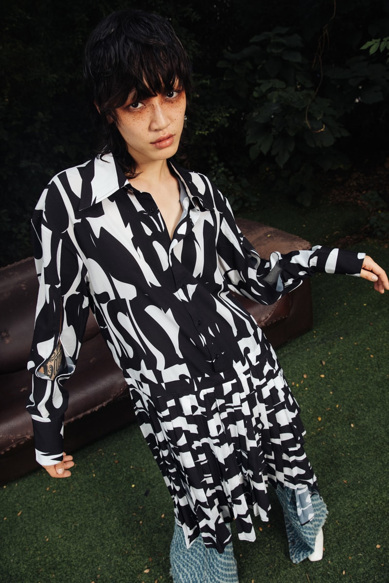 city fashion show spring summer china shanghai nature clothing collection