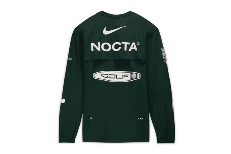 Drake NOCTA Nike Golf Collection closer look DM0770-010  DQ8429-043 ClubLink golfing sports apparel 