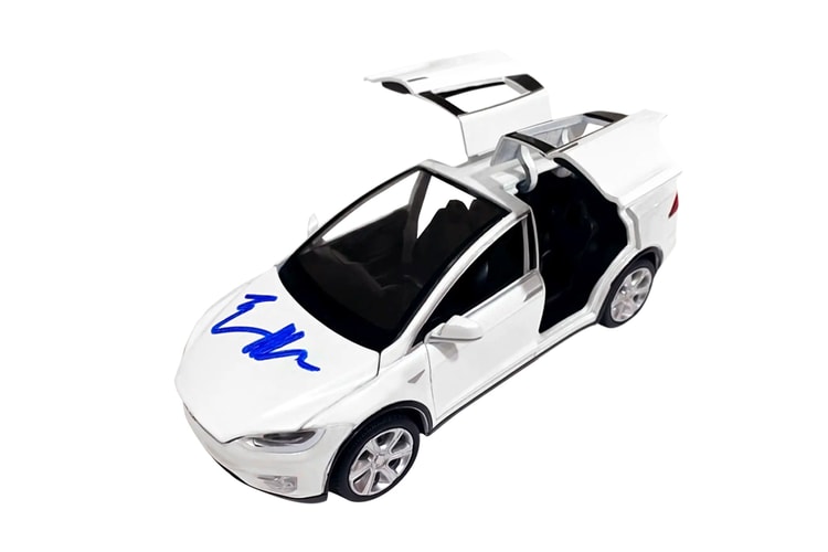 You Can Now Own an Elon Musk-Signed Tesla Model X Toy Car as an NFT