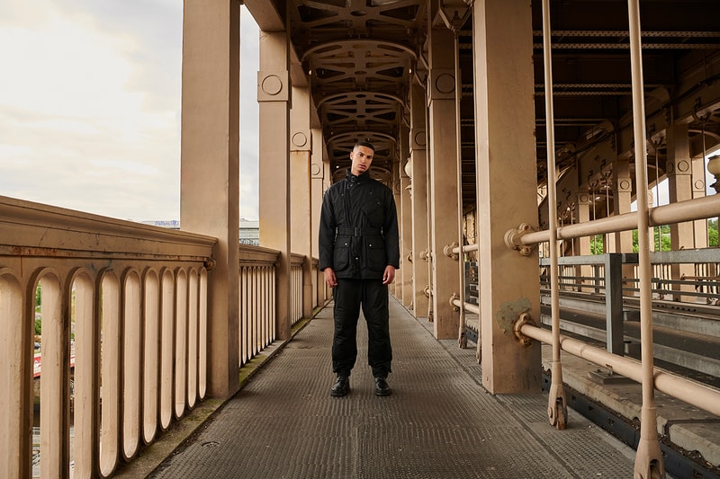 engineered garments daiki suzuki barbour international wax jacket motorcycle release information detail