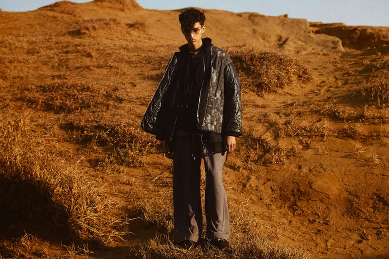 FACCIES Fall Winter 2021 Collection Lookbook Japan Makoto Kimura fashion nature styling 
