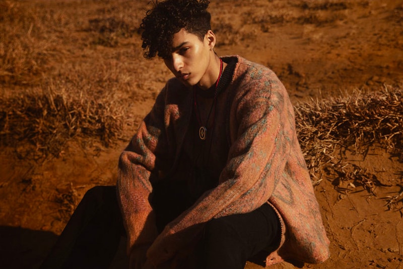FACCIES Fall Winter 2021 Collection Lookbook Japan Makoto Kimura fashion nature styling 