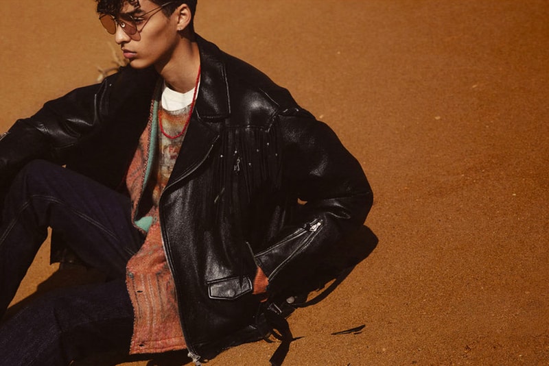 FACCIES Fall Winter 2021 Collection Lookbook Japan Makoto Kimura fashion nature styling 