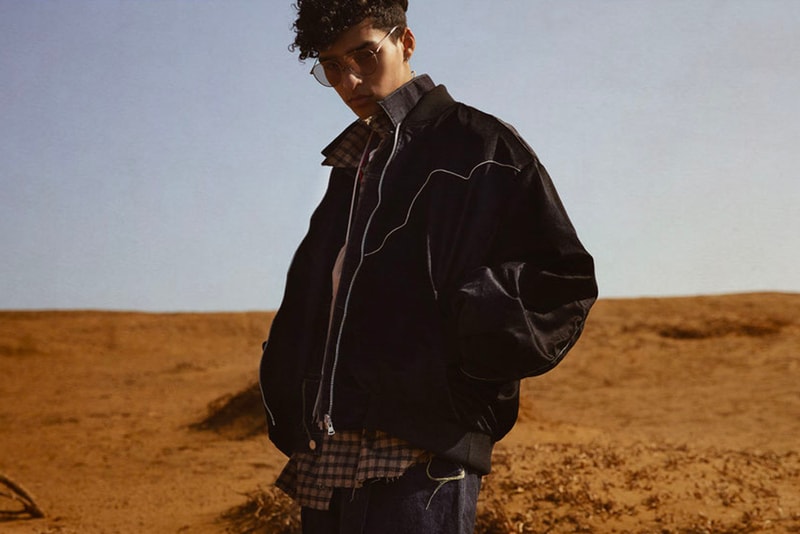 FACCIES Fall Winter 2021 Collection Lookbook Japan Makoto Kimura fashion nature styling 