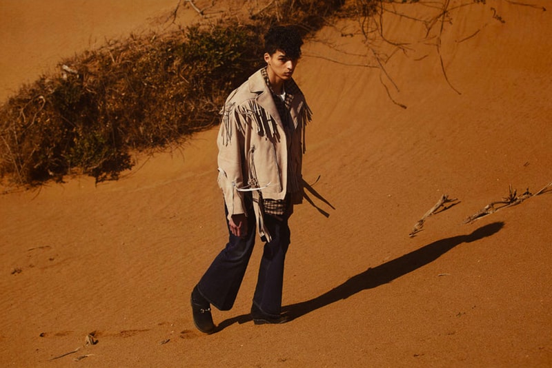 FACCIES Fall Winter 2021 Collection Lookbook Japan Makoto Kimura fashion nature styling 