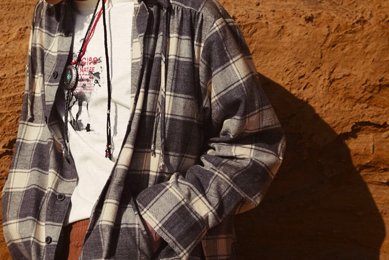 FACCIES Fall Winter 2021 Collection Lookbook Japan Makoto Kimura fashion nature styling 