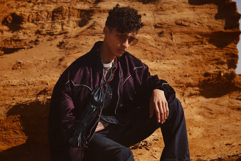 FACCIES Fall Winter 2021 Collection Lookbook Japan Makoto Kimura fashion nature styling 