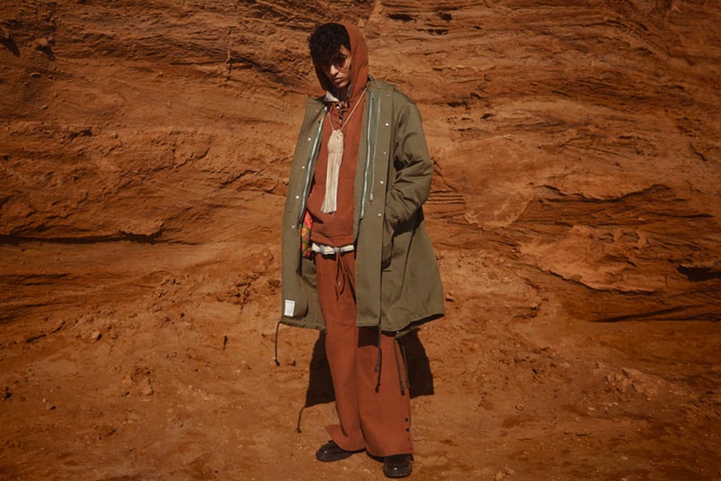 FACCIES Fall Winter 2021 Collection Lookbook Japan Makoto Kimura fashion nature styling 
