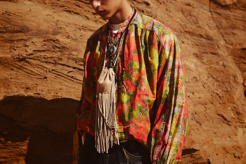 FACCIES Fall Winter 2021 Collection Lookbook Japan Makoto Kimura fashion nature styling 