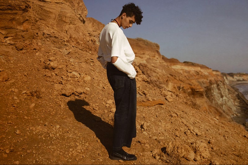 FACCIES Fall Winter 2021 Collection Lookbook Japan Makoto Kimura fashion nature styling 