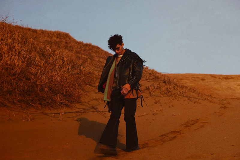 FACCIES Fall Winter 2021 Collection Lookbook Japan Makoto Kimura fashion nature styling 