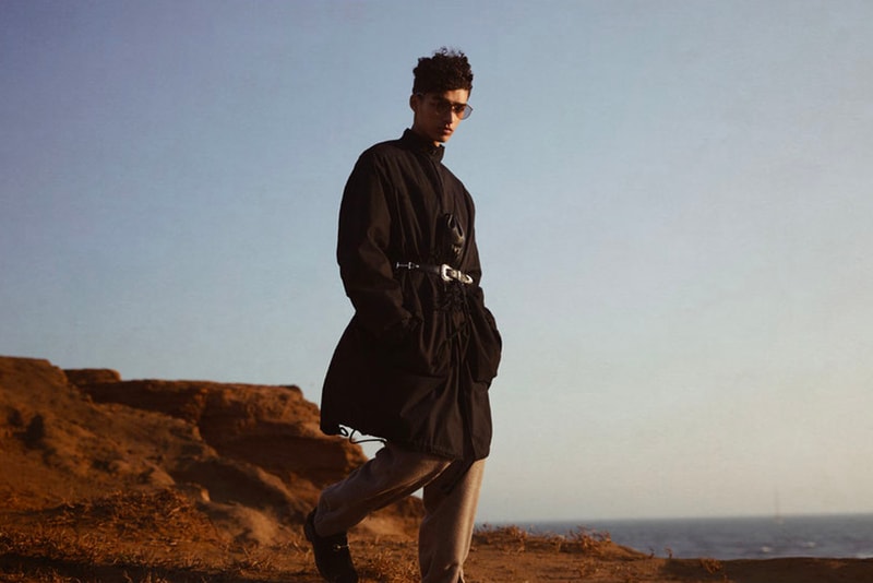FACCIES Fall Winter 2021 Collection Lookbook Japan Makoto Kimura fashion nature styling 