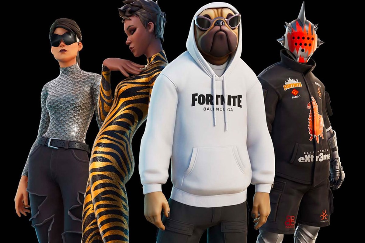 'Fortnite' Gets Fashionably Expensive With Latest Balenciaga Collaboration limited run apparel collection fortnite x balenciaga shady doggo ramierez knight banshee epic games