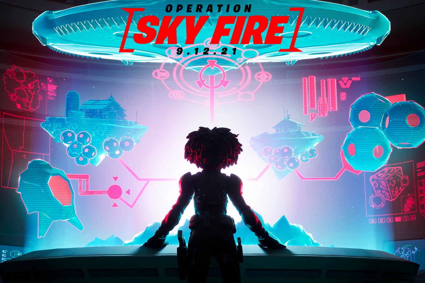 Fortnite Operation Sky Fire Event chapter two season seven ending alien invasion